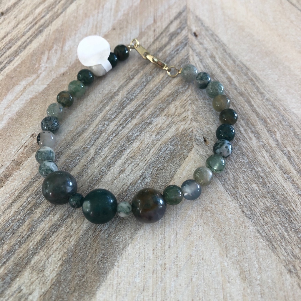 Jasper Stone Beaded Bracelet